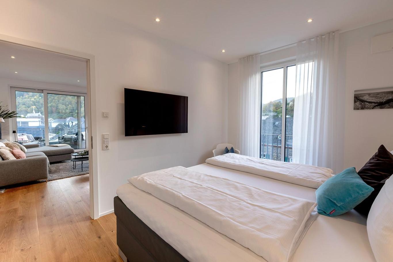 Apartamento Neu Moselroyal Luxus 2-4 Pers Design Klima Traben-Trarbach Exterior foto